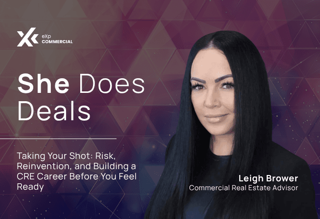 Taking Your Shot: Risk, Reinvention, and Building a CRE Career Before You Feel Ready